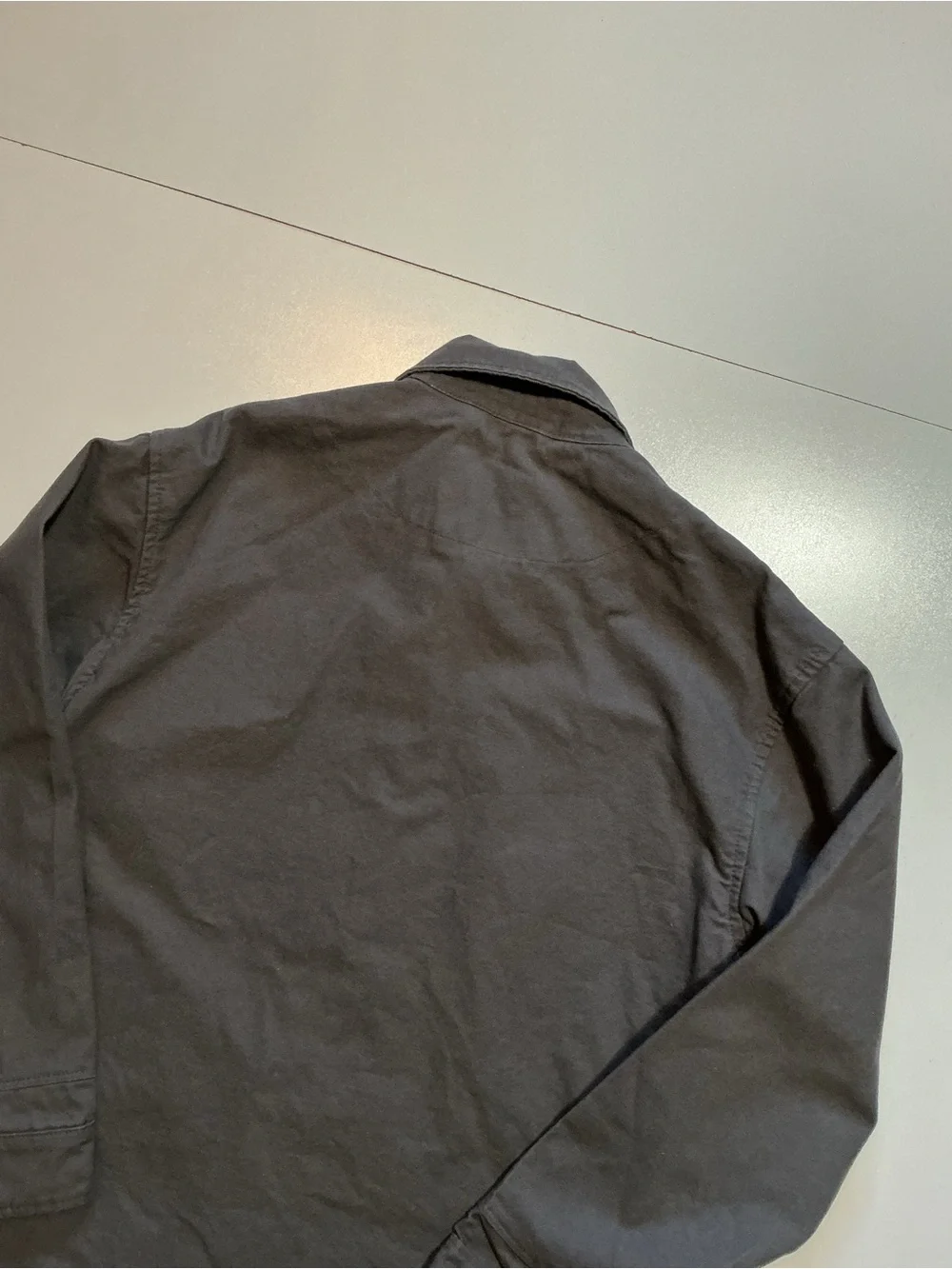 Imperfects X Campus Point Organic Cotton Canvas Chore Utility Workwear Jacket - Picture 8 of 12